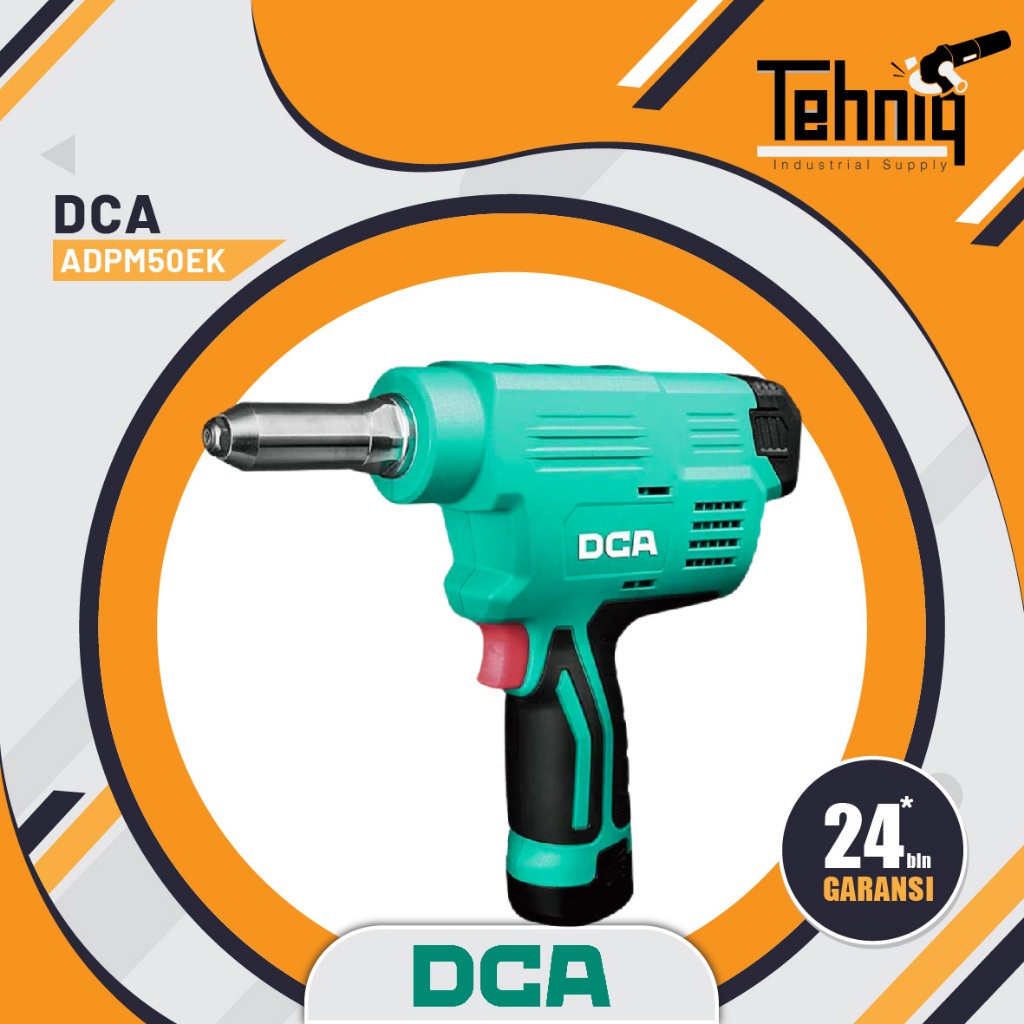DCA ADPM50EK Mesin Rivet Battery / Cordless Blind Riveting Gun DCA ADPM50EK