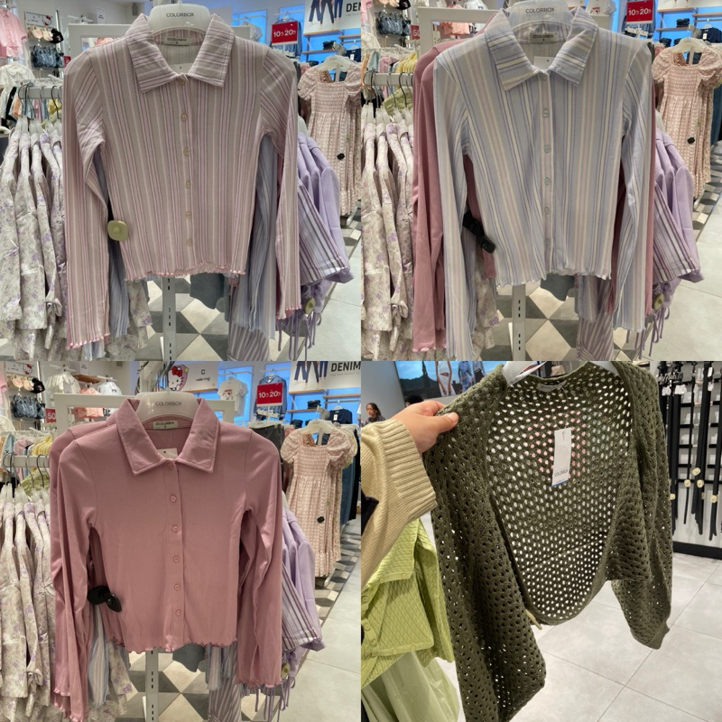 Cardigan colorbox [jastip]