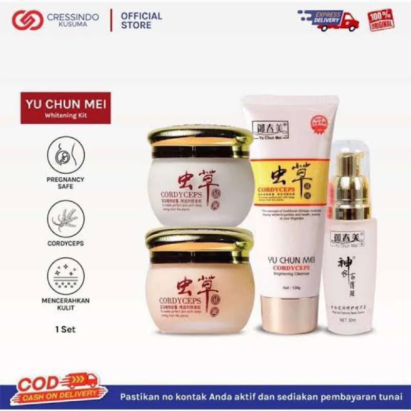 CREAM YU CHUN MEI/CREAM CORDICEP/CREAM CINA /CREAM YUCHUNMEI /CORDYCEPS BPOM