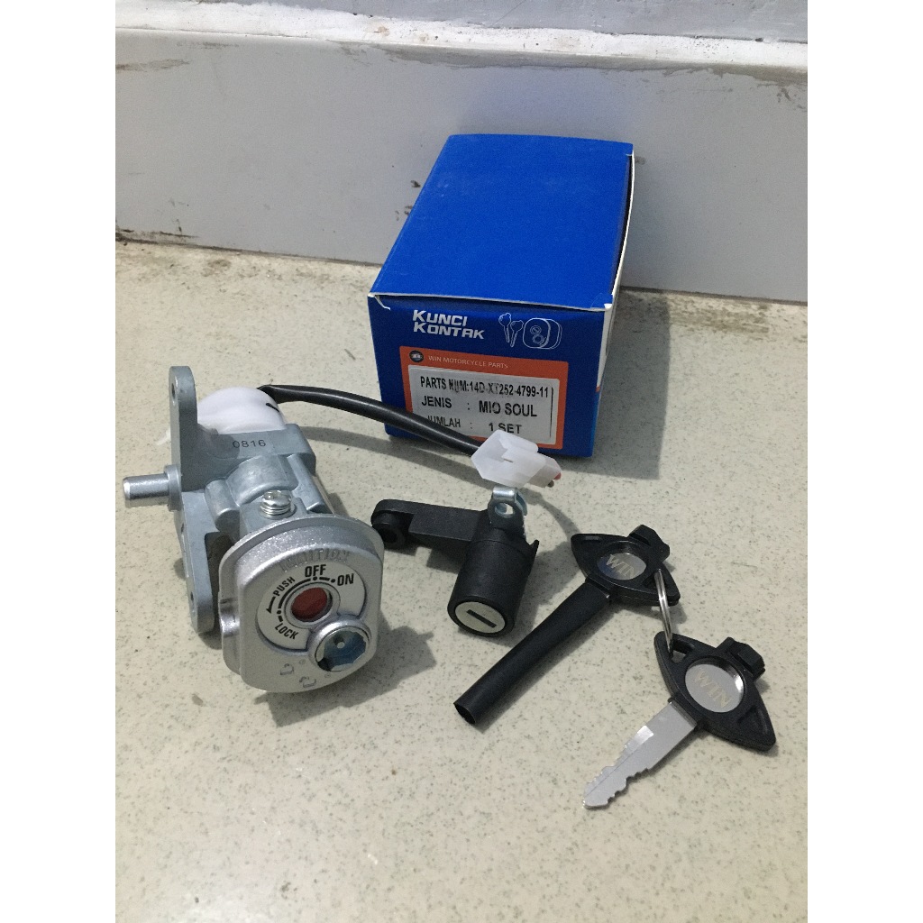 Kunci Kontak Assy MIO SOUL KARBU 2008 2009 2010 2011 2012 Merk Win