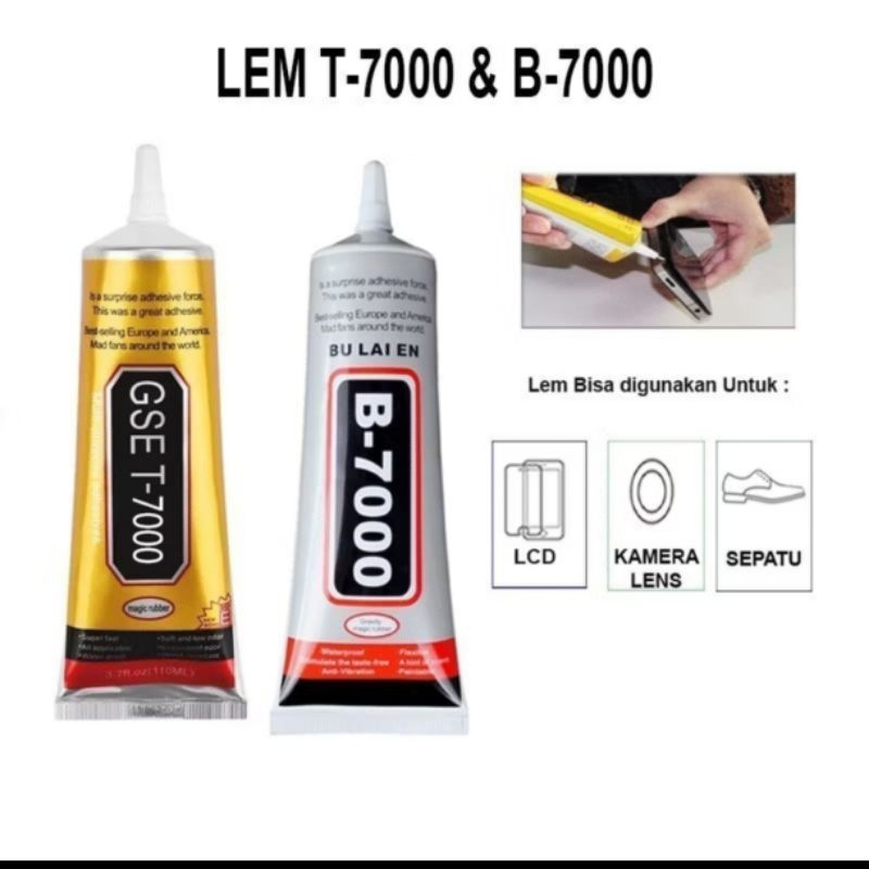 

Lem B7000 / T7000 50 ml Lem Touchscreen Lem Lcd