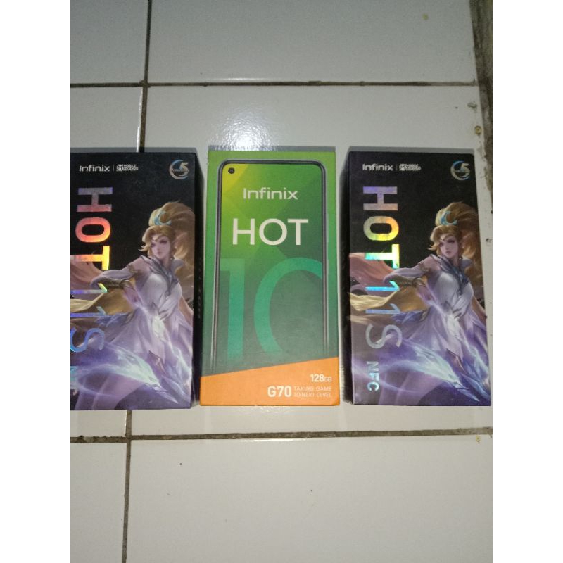 (BUKAN HP) DUS BOX INFINIX HOT 8,DAN HOT 11S