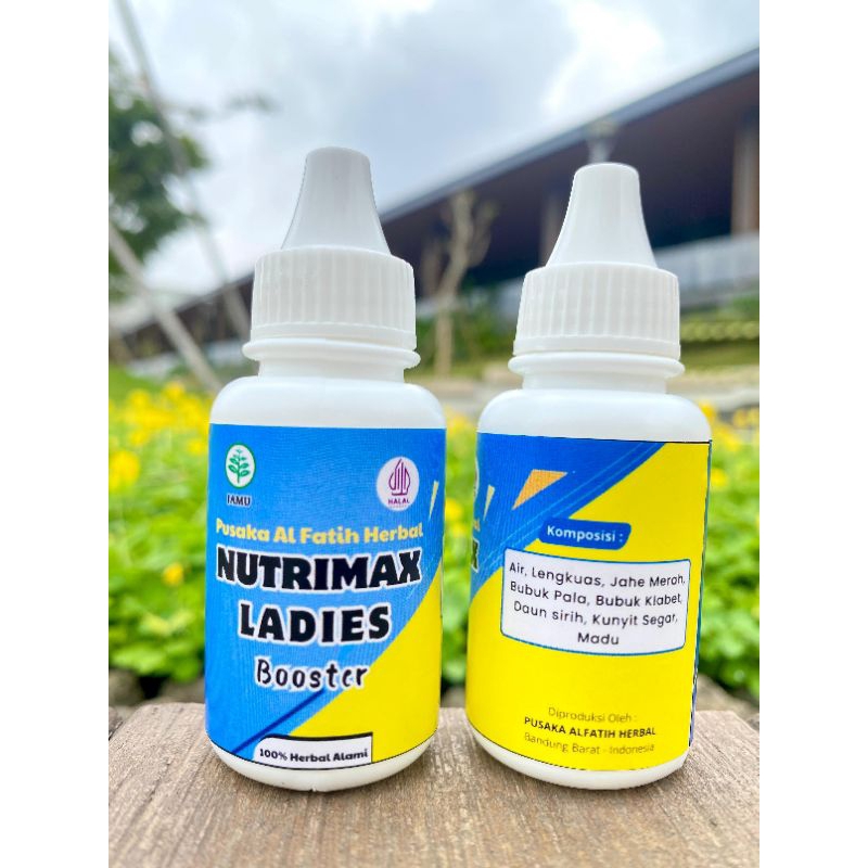 Herbal Alami Nutrimax Ladies Booster Kemasan 30ml RB7