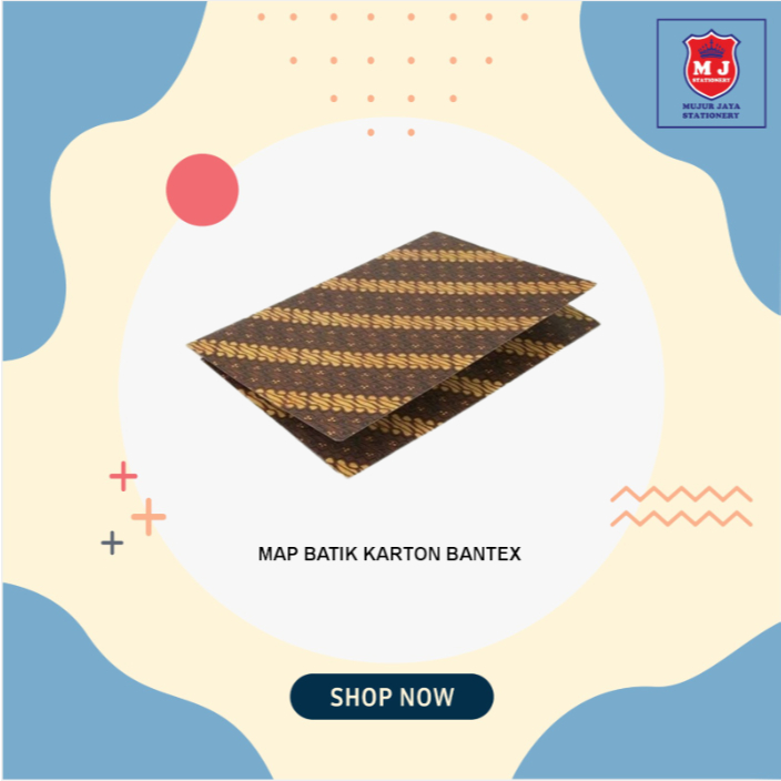 

MAP BATIK KARTON BANTEX 3455 / STOP MAP / MAP KERTAS