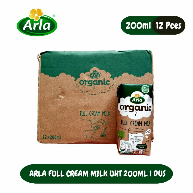 

Arla Organic Full Cream Milk 200ml 1 Dus