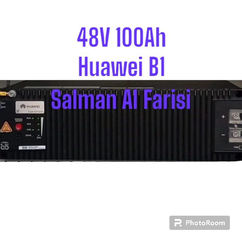 Baterai Battery Lifepo4 48v 100ah bluetooth Like New