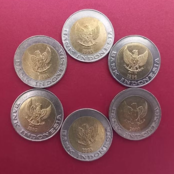 Koin Kuno Set Tahun 1000 Kelapa Sawit