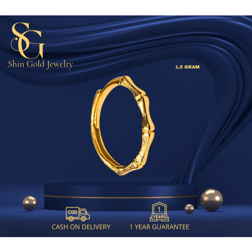 [CN07] Cincin wanita tunangan elegan dan berkelas import japan