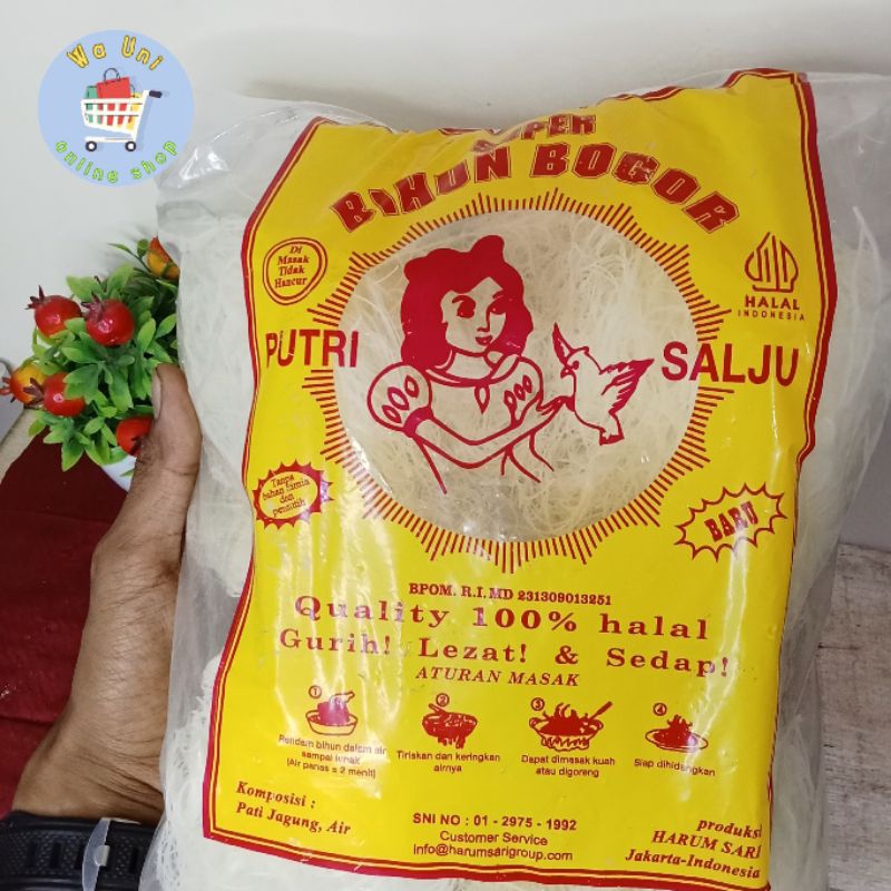 

bihun super bogor cap putri salju 1 bal isi 1 kg / promo bihun bogor