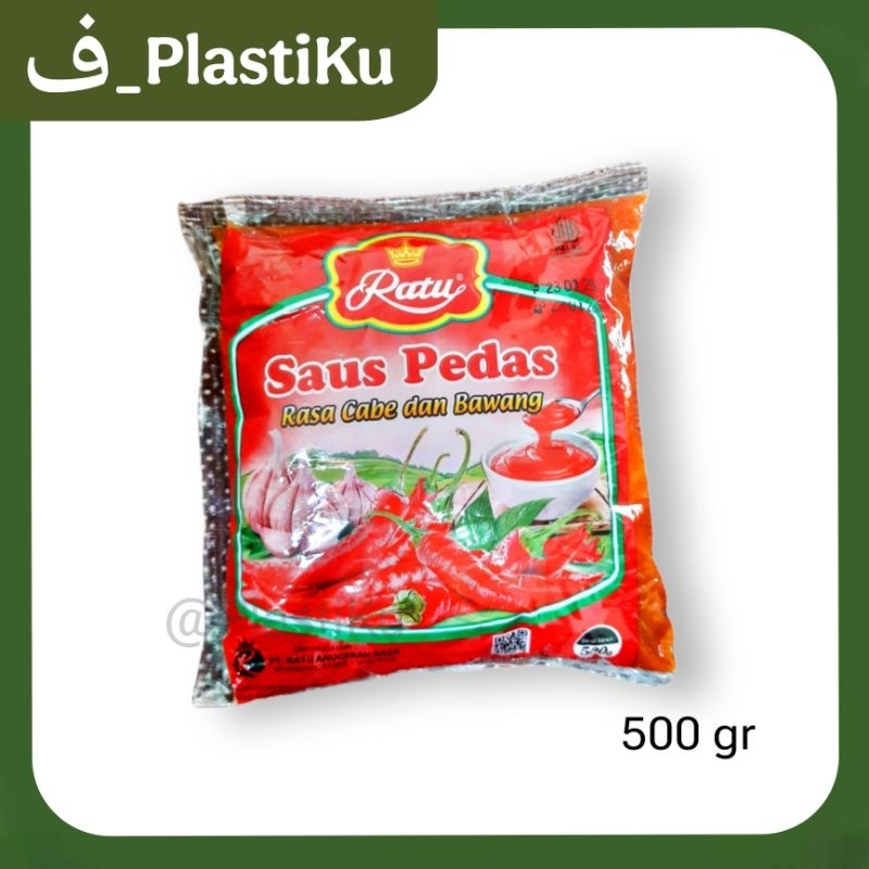 

Saus Pedas Cap Ratu Kemasan 500 gram