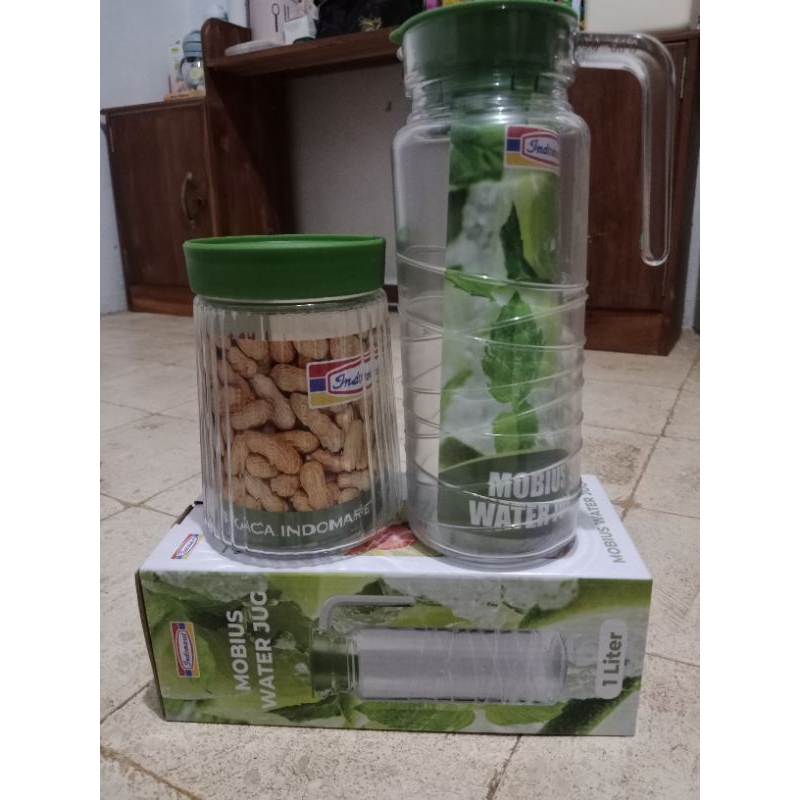 NEW TOPLES kaca 1000 ml