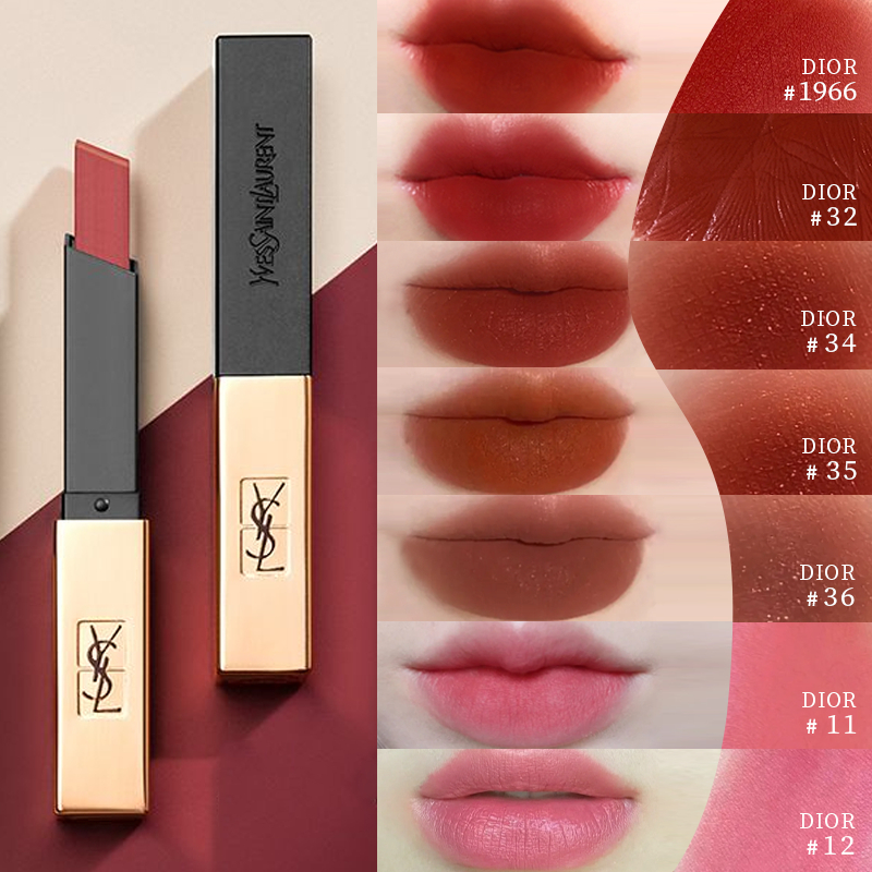 Ysl Lipstick Full Size / Yves Saint Laurent rouge pur couture the slim matte lipstik