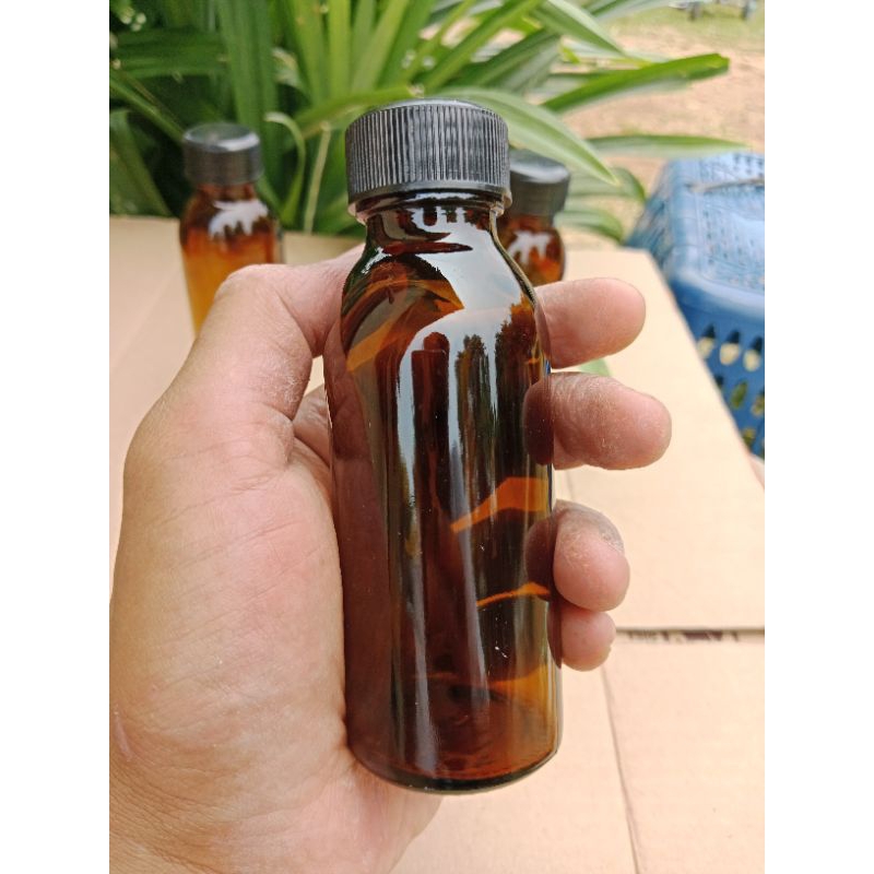 botol kaca coklat 100ml / botol kaca 100ml / botol amber 100ml