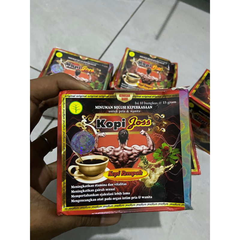 

KopiJoss Minuman Keperkasaan Pria Original
