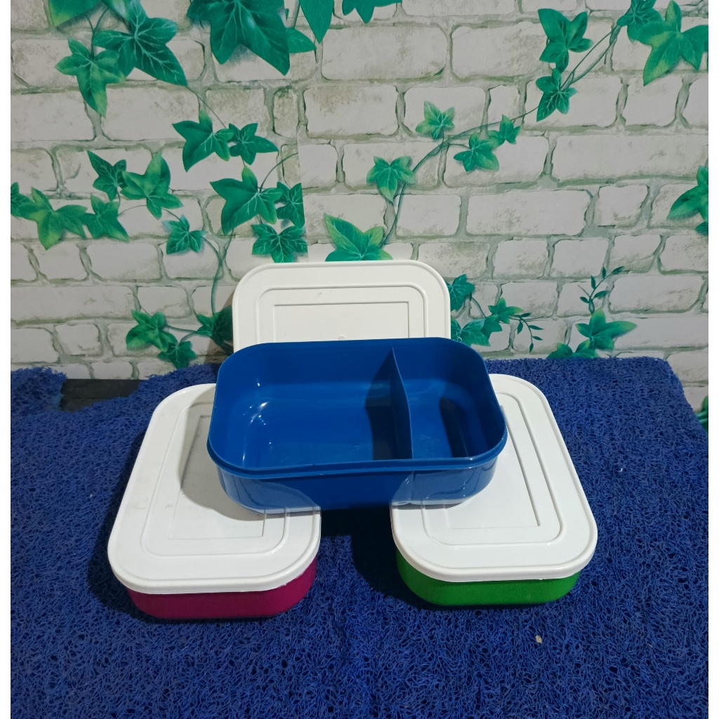 TEPAK 850ML SEKAT MAKAN / NASI / BEKAL / PIKNIK TEPAK STEFANI WARNA