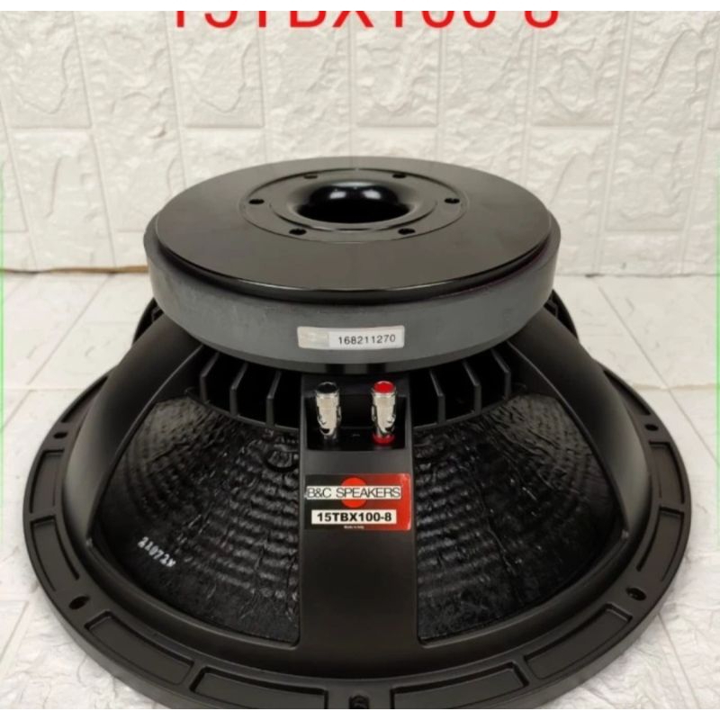 SPEAKER KOMPONEN B&C 15TBX100 15 INCH LOW SUB