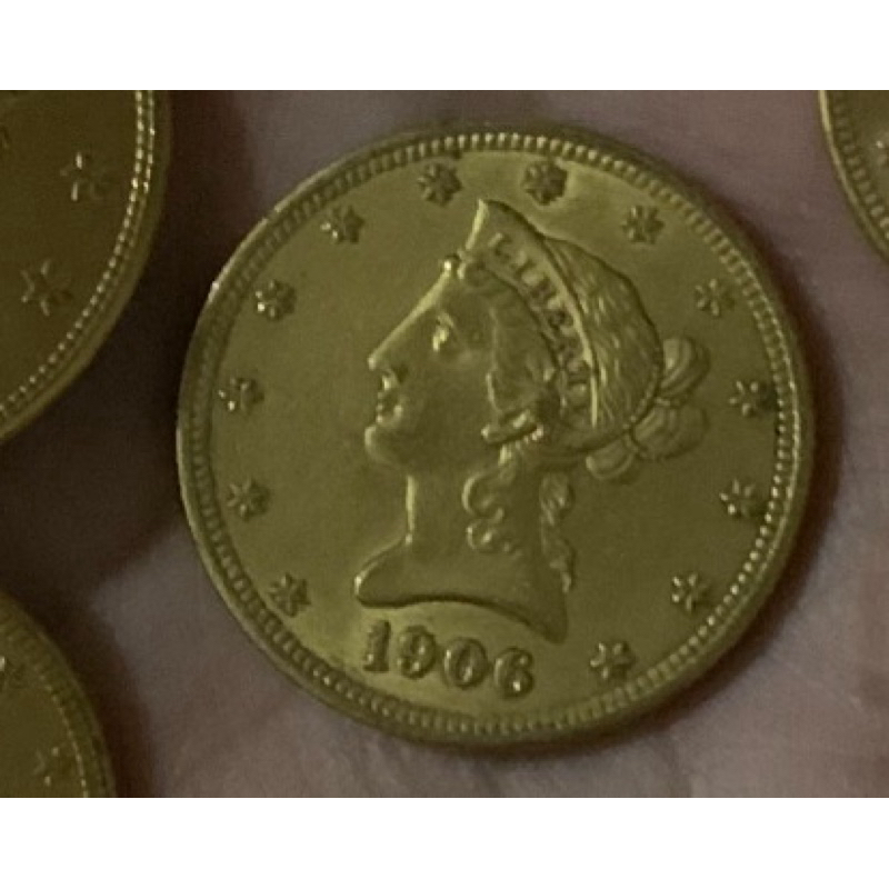 Koin Emas Liberty 10 dollar