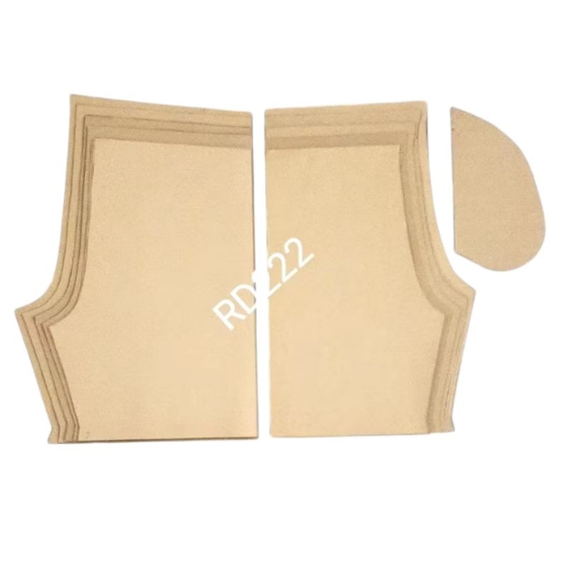 Pola Celana Kolor Pria Dewasa Satu Set Isi 5 Ukuran Size S M L XL XXL