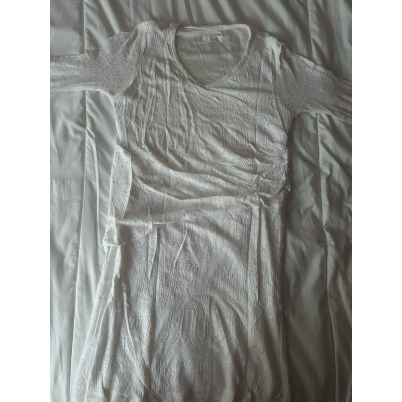 (preloved) white dress
