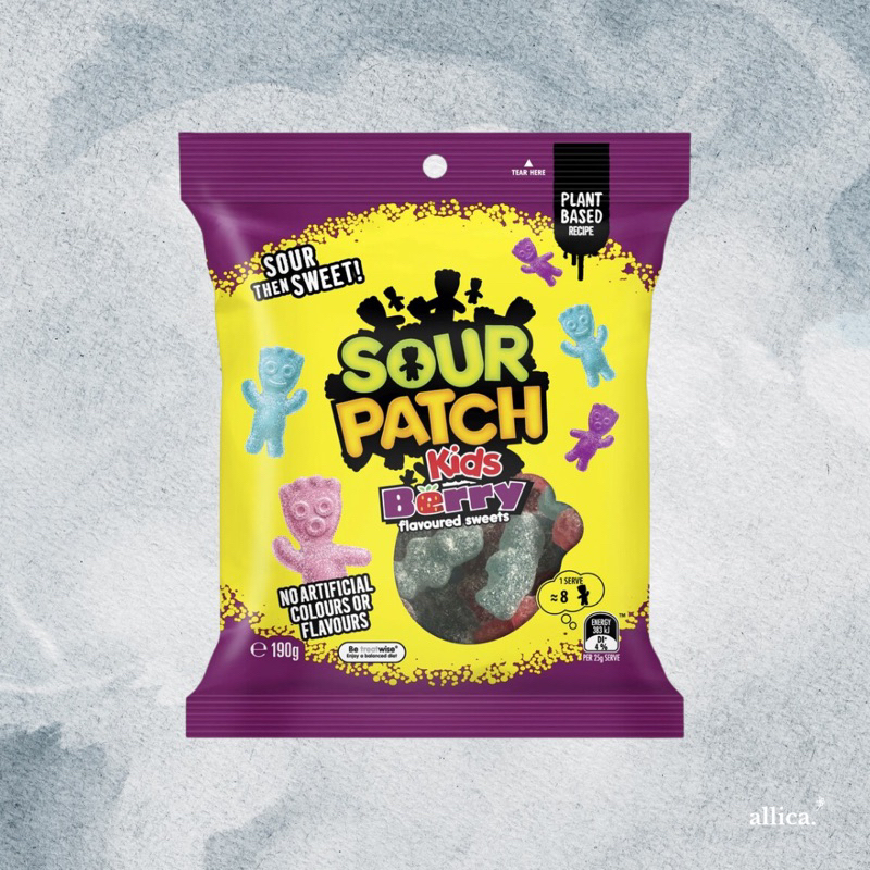 

Sour Patch Australia - Berry 190gr