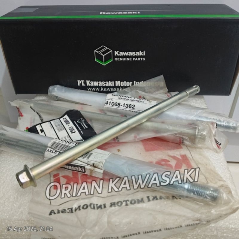 As roda depan kawasaki athlete,blitz,edge,kaze,zx130 original