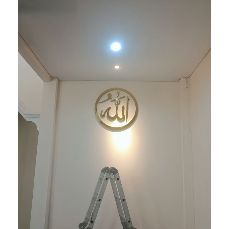 Huruf Timbul Stainless Gold 3 Dimensi Tebal 3 Cm | Logo Toko | Papan Nama