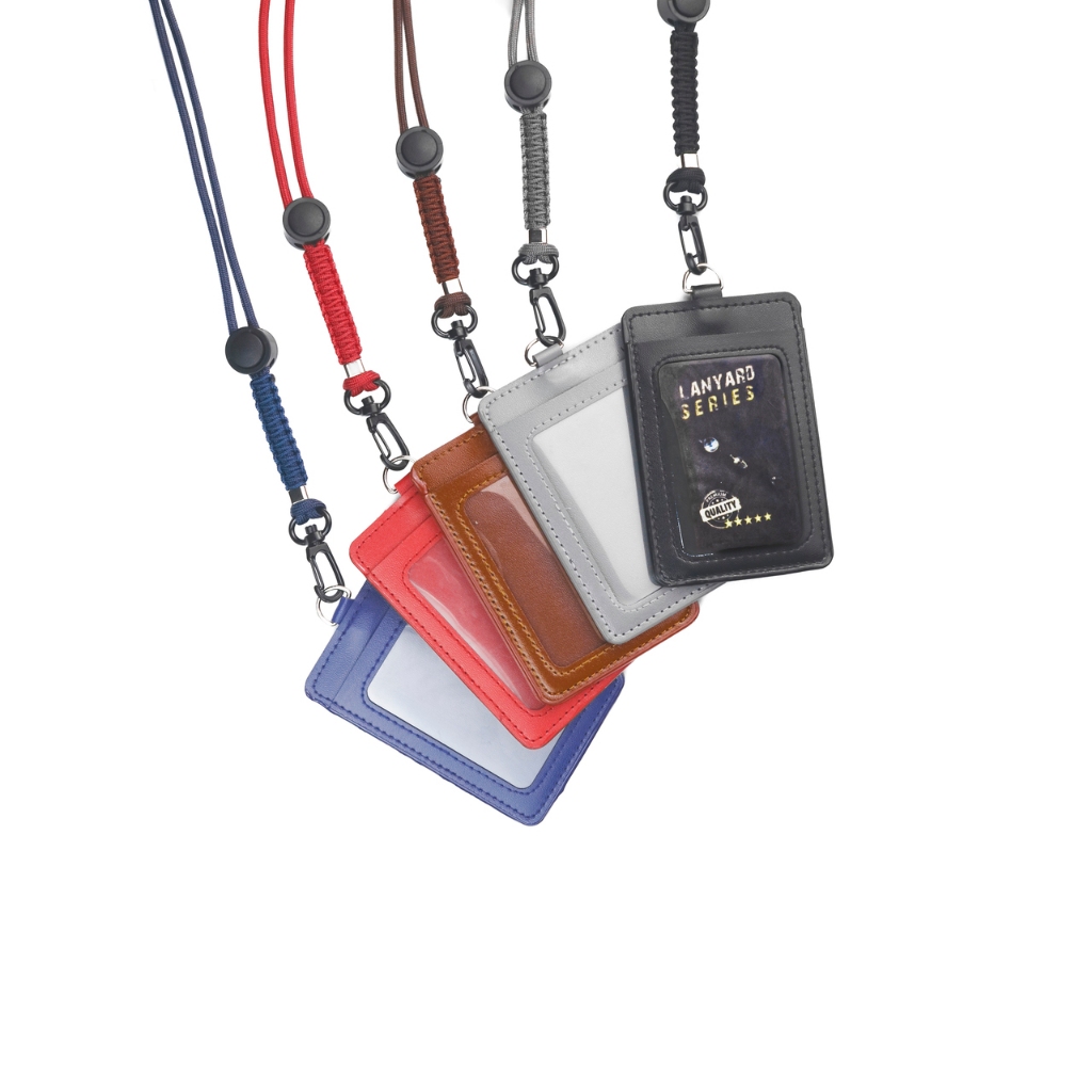 

Lanyard Tali ID Gantungan Kalung Holder Nametag Panjang Serbaguna Pengait Besi Custom Grafir Logo Nama Desain Bebas