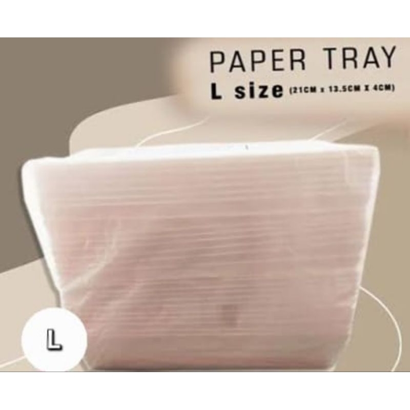 

PAPER TRAY LAUNCH BOX 1 pack 100 pcs