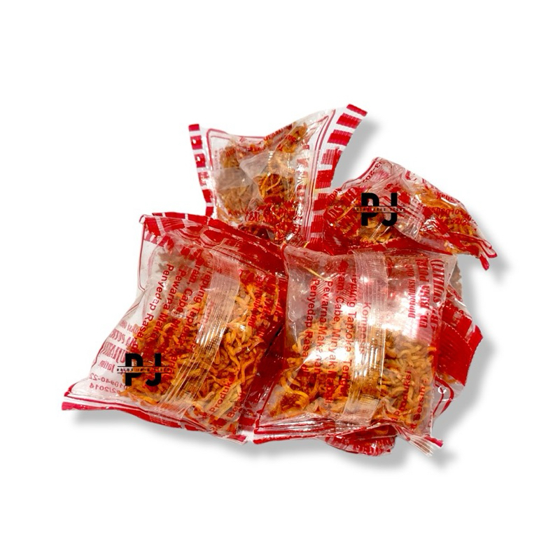 

Mie Pedas / Mie Kremes Cap Ayam Jago