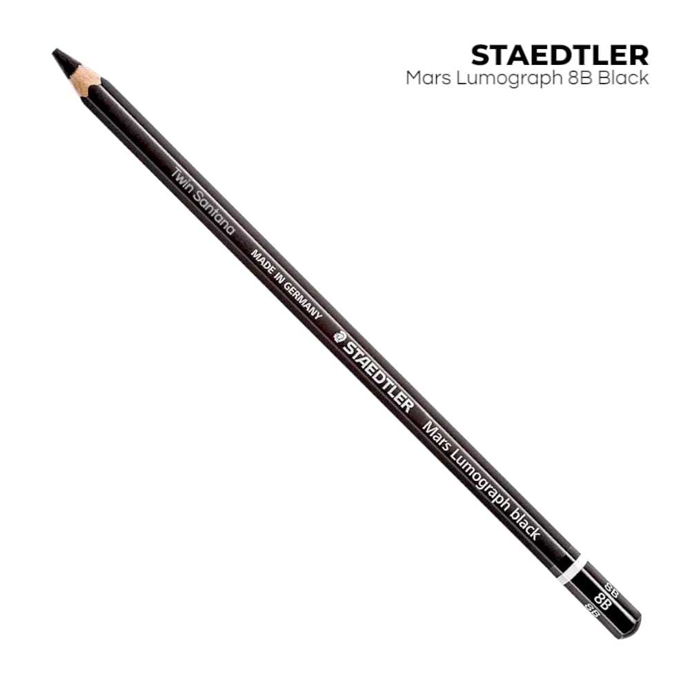 

Pensil Staedtler 8B Black - Mars Lumograph Black 8B