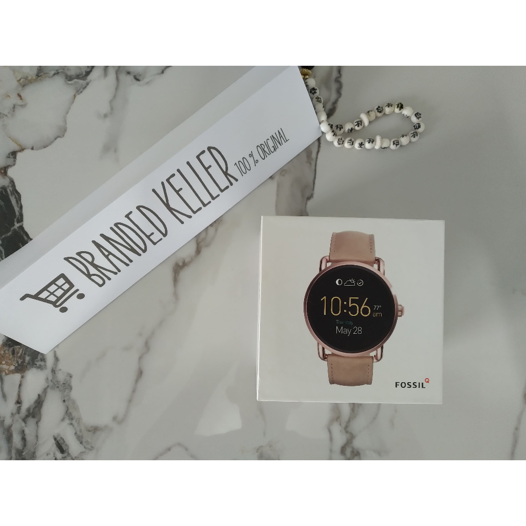 Jam Fossil Q Wander Smart Watch Gen.2 Preloved in box 100% Original