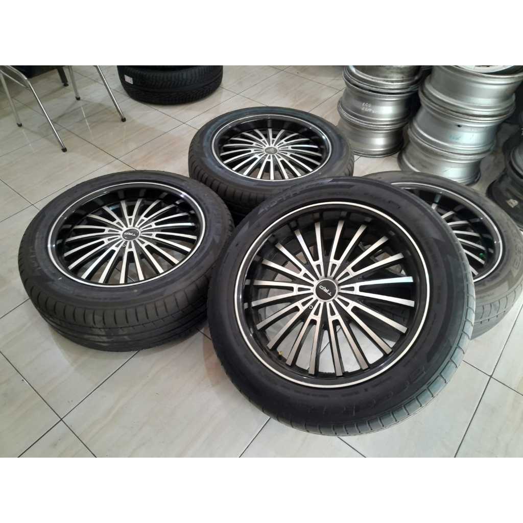 Velg Racing Bekas Jari-jari R20 Autospeed Pcd 6x139 Ban 265/60 Ring 20 Buat Fortuner Pajero Ranger T