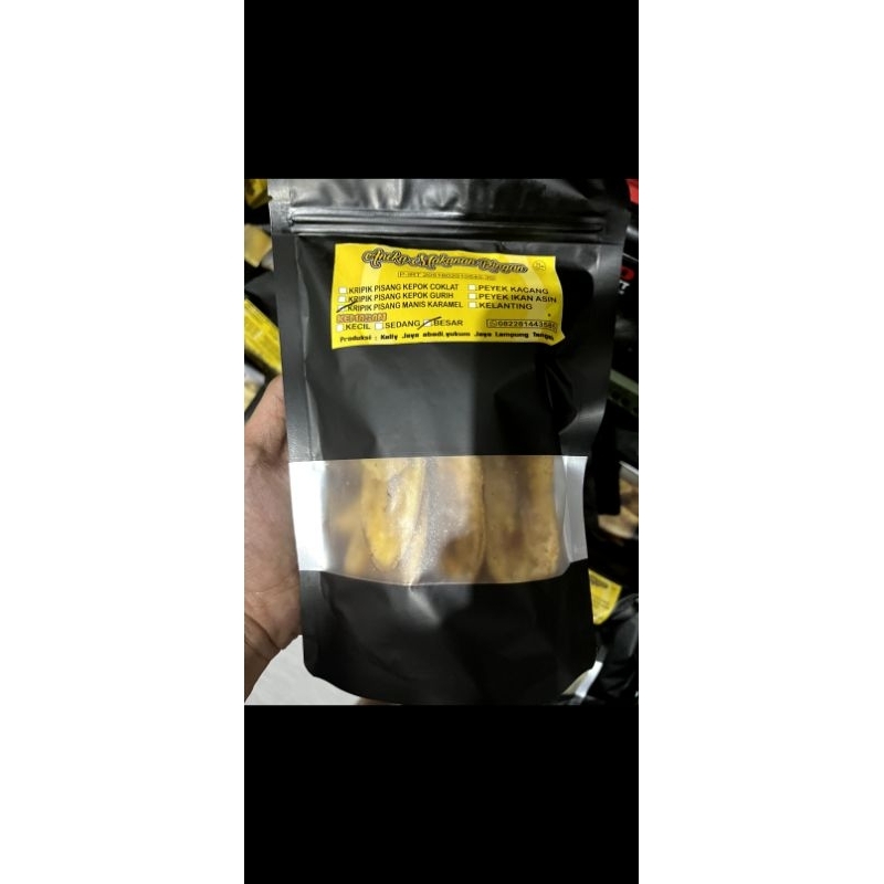 

keripik kepok karamel