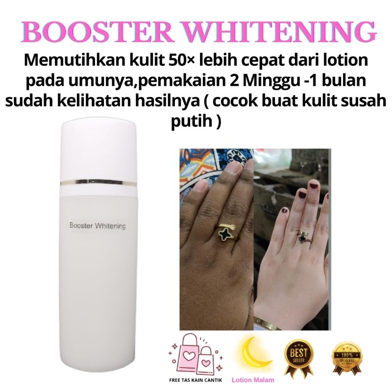 PROMO BOOSTER WHITENING/LOTION WHITENING BOOSTER/hand body/hand body pemutih /LOTION PEMUTIH KULIT B