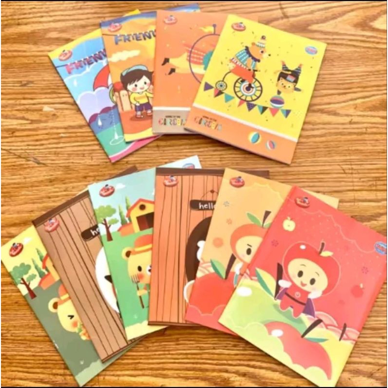 

1pac isi 10pack buku tulis terbaru