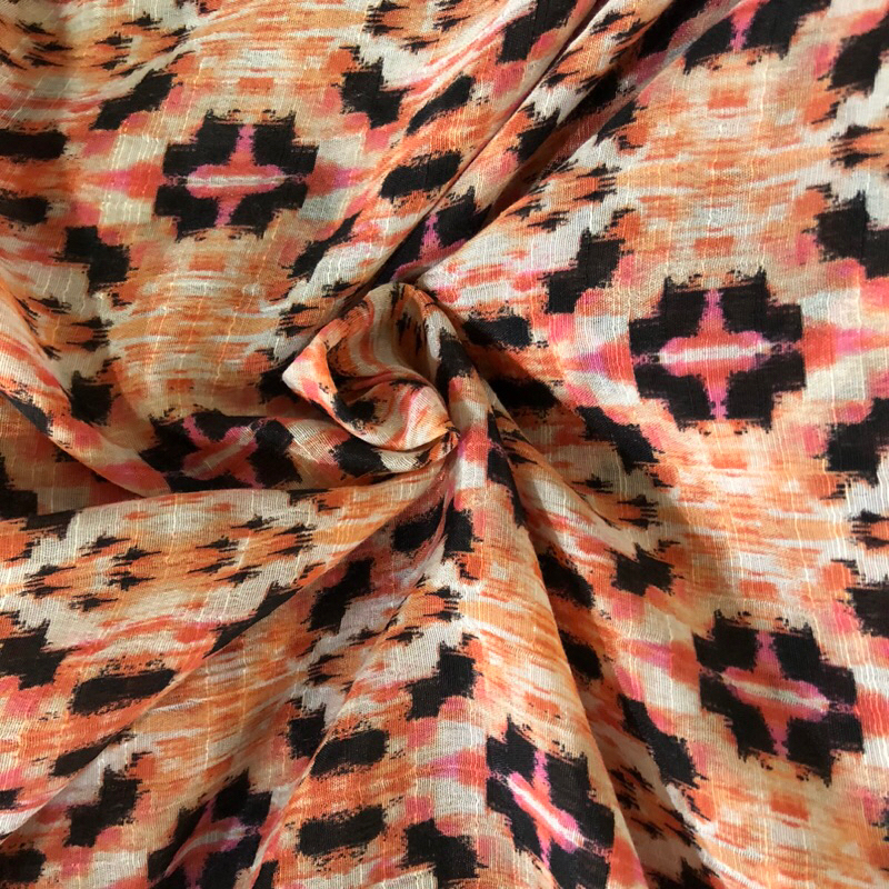 kain linen motif - kain katun linen motif abstrak - kain katun linen motif premium - kain linen moti