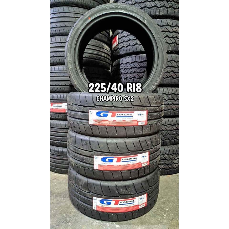 BAN GT Radial Champiro SX2 225/40 ZR18 Ban Mobil RING 18 225 40