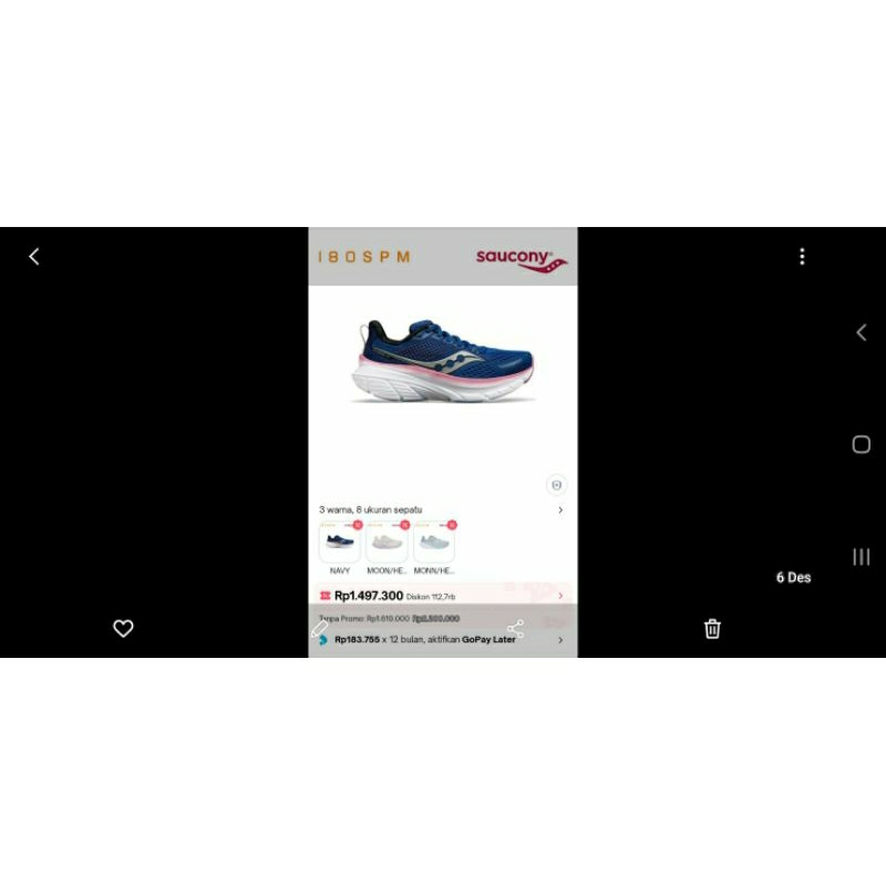 saucony sepatu running ORIGINAL
