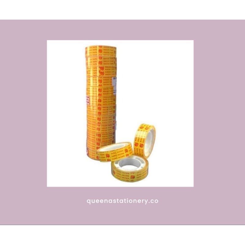 

Isolasi bening Goldie Tape kecil tebal