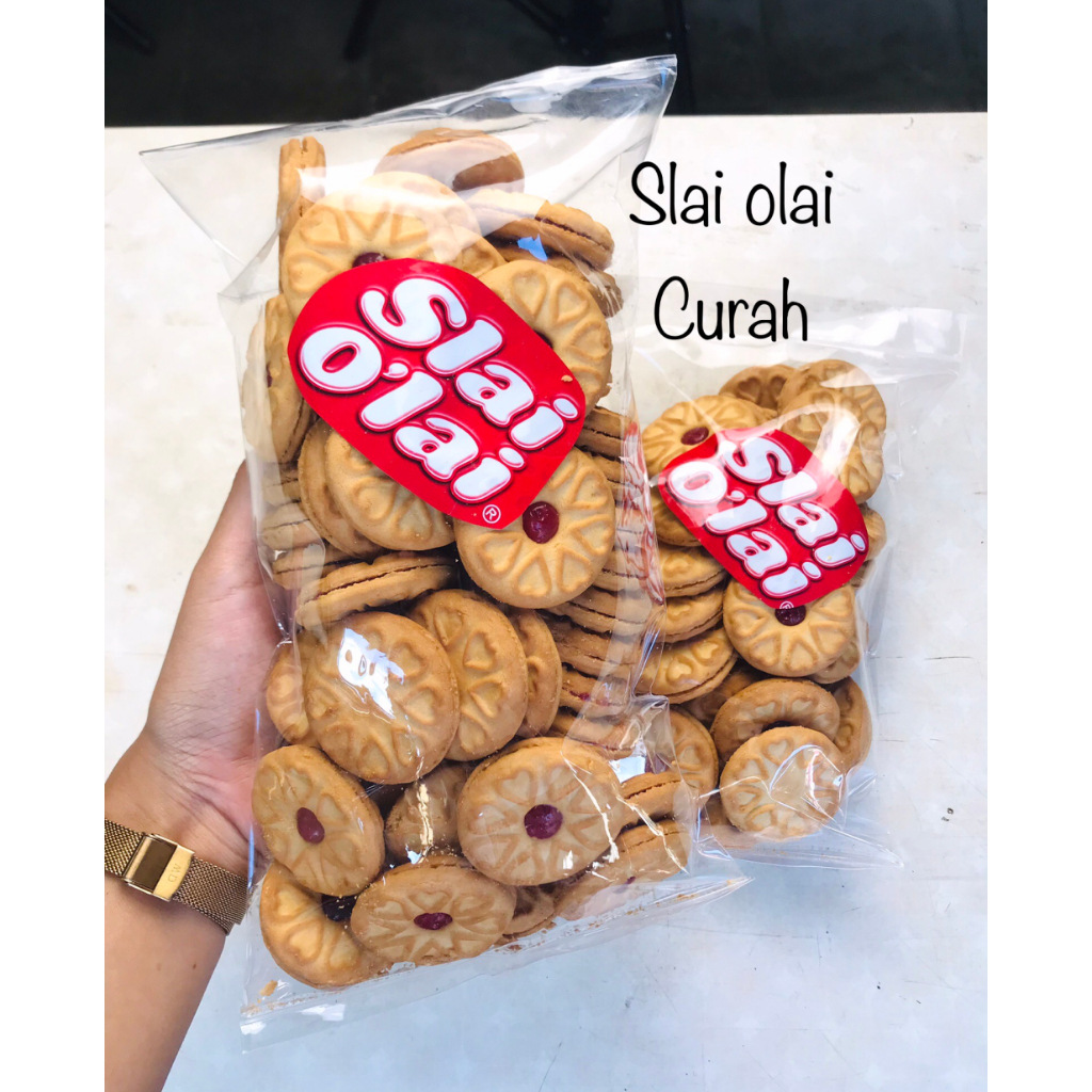 

Slai Olai Curah 1kg 500gr 250gr Stroberi Bluberi Nanas Snack Brand