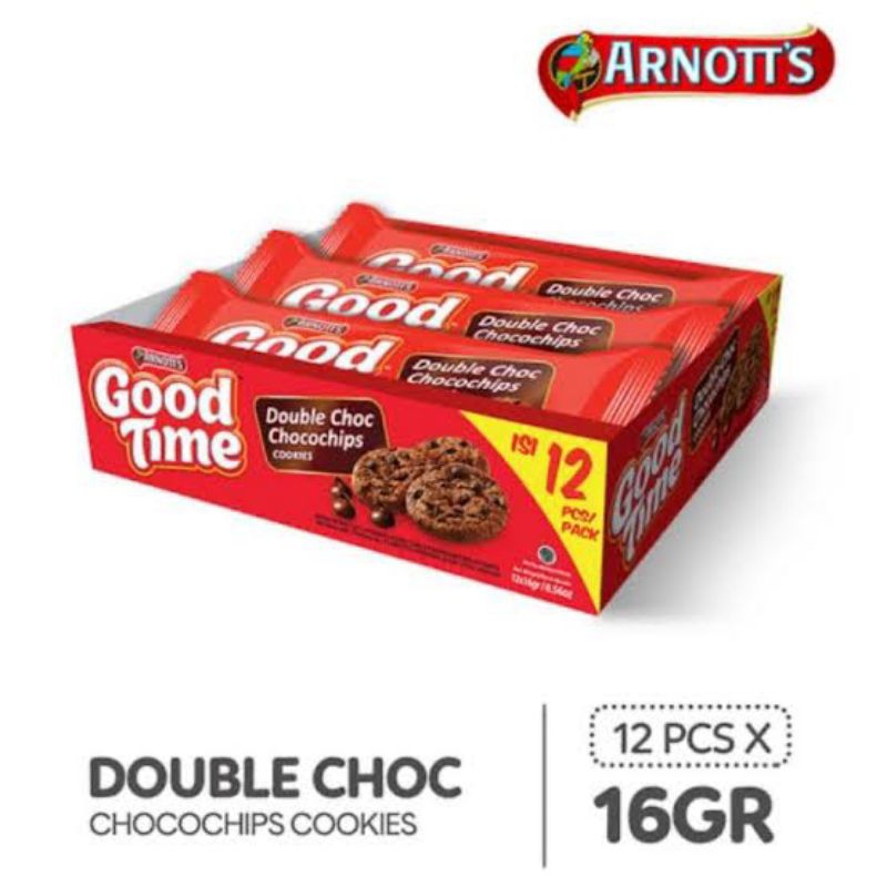 

GOOD TIME DOUBLE CHOC 1RB 1 BOX ISI 12 PCS