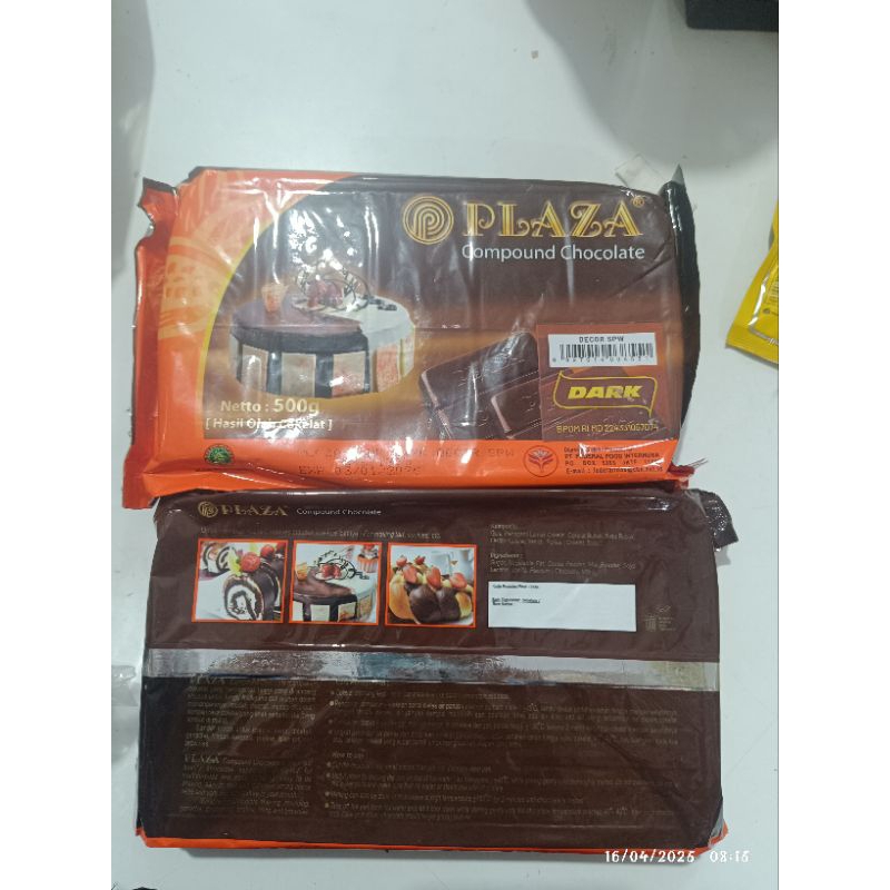 

Plaza Cokelat Batang 500gr