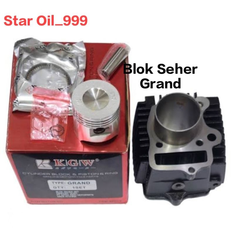Blok Seher Boring Assy Set KGW Motor Honda Grand