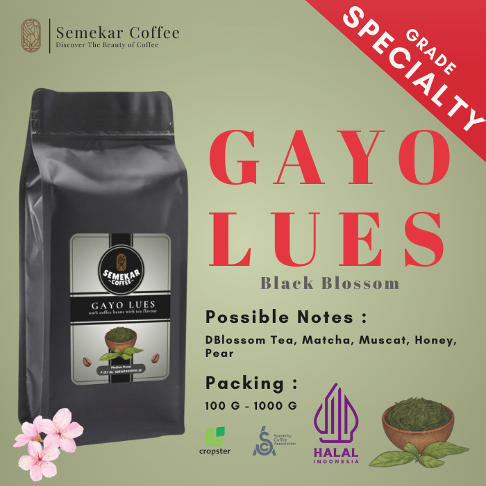 

Semekar Coffee - Kopi Arabika Gayo Lues Black Tea Premium Roasted Beans