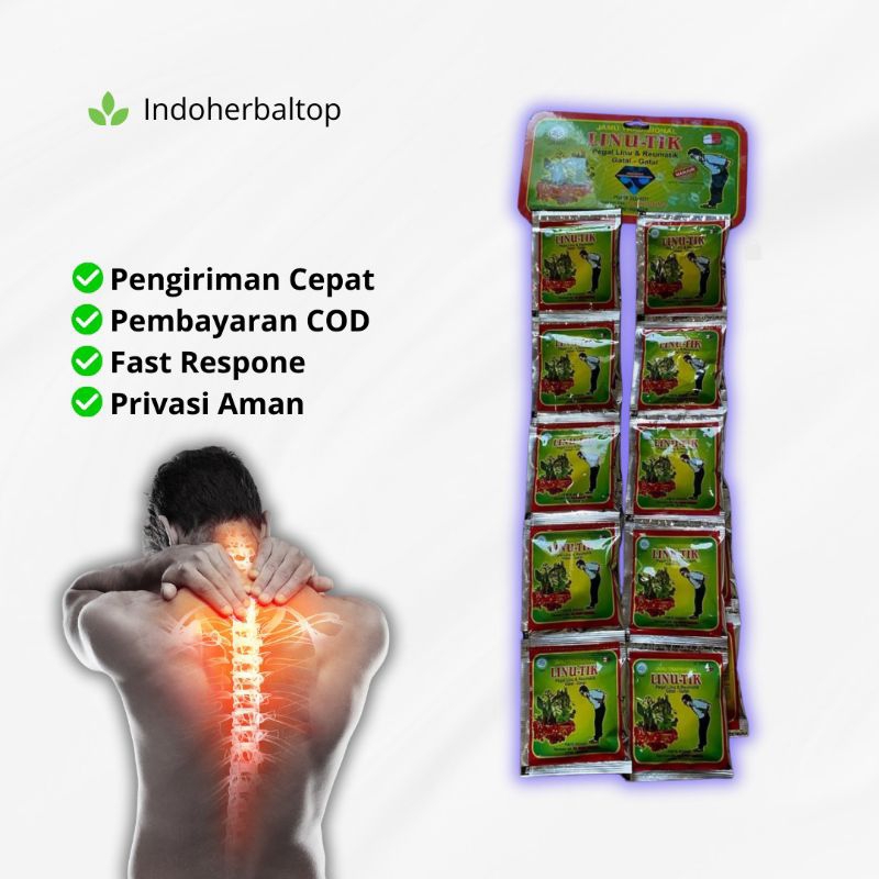 

Kapsul Linutik Ramuan Pegal Linu Reumatik