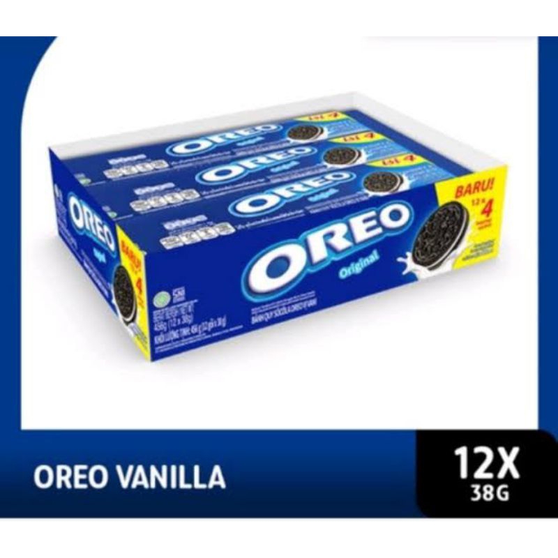 

BISKUIT OREO KEPING 2RB 1 BOX ISI 12 PCS