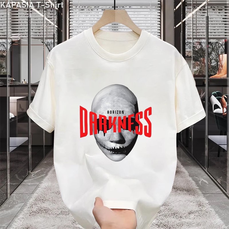 KAPASIA Kaos Putih Polos Pria - Bahan Tebal Tidak Transparan