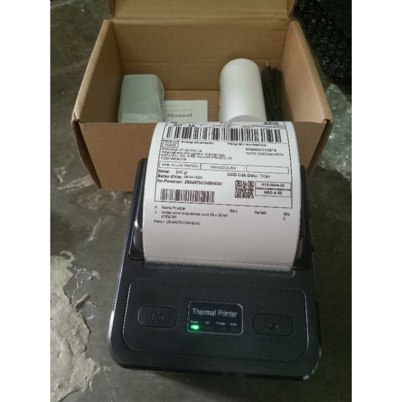 Print bluetooth thermal printer 80mm