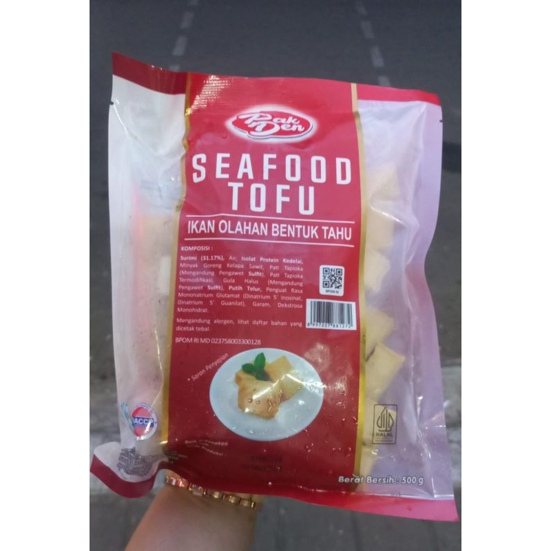 

Pak Den Seafood Tofu 500 gr
