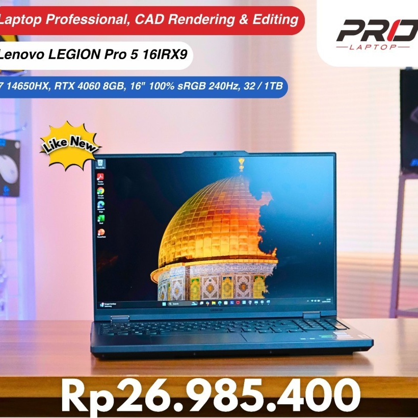 Lenovo Legion Pro 5 16IRX9 i7 14650H Rtx 4060 8 Gb 16" 100% sRGB 240HZ 32/1 TB